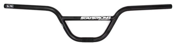 Guidon BMX Stay Strong Cruiser Straight Race 5 75 Noir