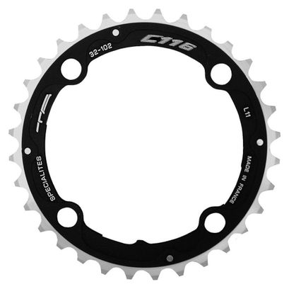 SPECIALITES TA Chain Ring C116 (102) Middle 9S Black