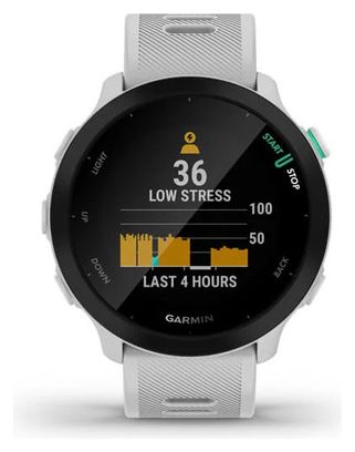 Garmin Forerunner 55 GPS Watch White