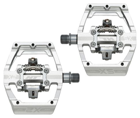 HT Clipless Pedals X2 SX Silver