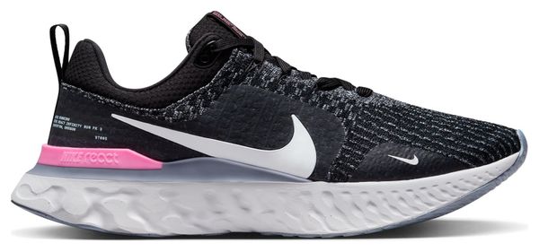 Nike React Infinity Run Flyknit 3 Shoes Black