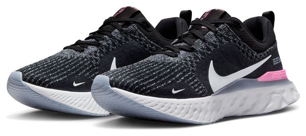 Nike React Infinity Run Flyknit 3 Shoes Black