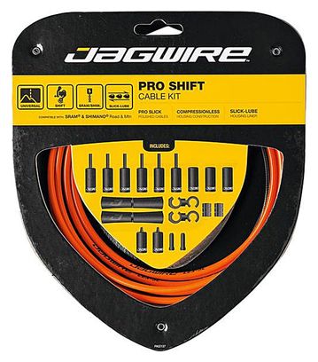 Kit cambio Jagwire 2x Pro Arancione