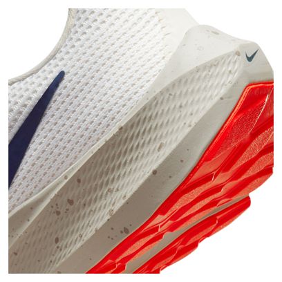 Nike Air Zoom Pegasus 40 White Red Blue Running Shoes