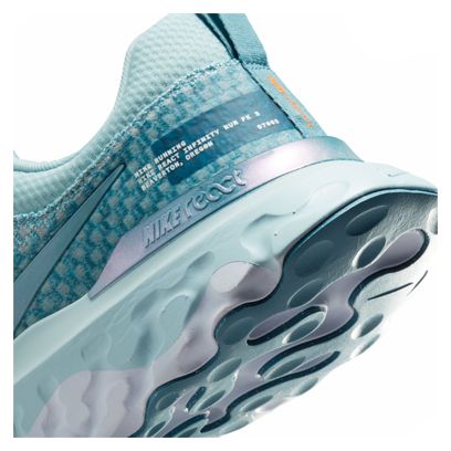 Zapatillas Nike React Infinity Run Flyknit 3 Azul