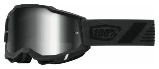 Accuri 2 100% Scranton Black Goggle / Grey Mirror Lens