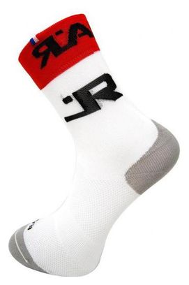 RAFAL ATTACK Red & White Socks