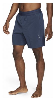 Short Nike Dri-Fit Yoga Bleu