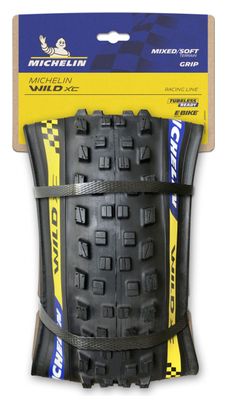Michelin Wild XC Racing Line 29'' Tubeless Ready Soft Cross Shield2 Gum-X E-Bike Ready MTB Tire
