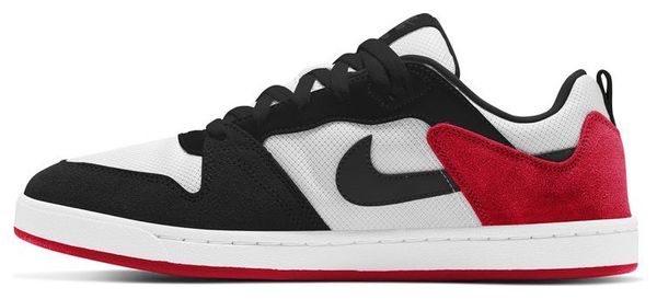 Chaussures Nike SB Alleyoop Noir Blanc Rouge