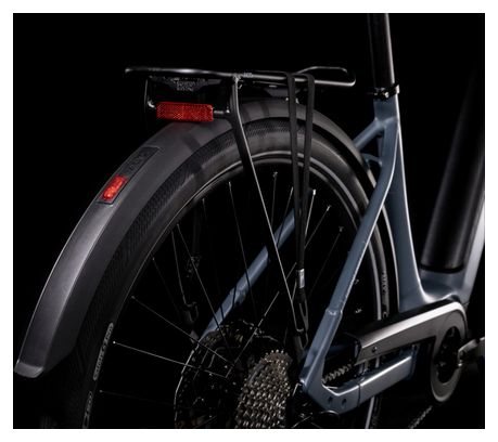 Cube Supreme Sport Hybrid One 500 Easy Entry Bicicleta eléctrica de ciudad Shimano Alivio/Altus 9S 500 Wh 700 mm Gris Azul 2022