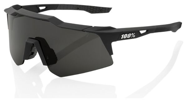 100% Speedcraft XS Black / Smoke Lens