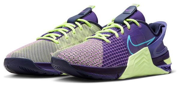 Chaussures de Running Nike Metcon 8 Flyease AMP Violet Vert
