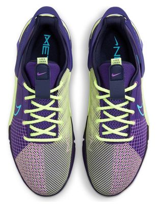Chaussures de Running Nike Metcon 8 Flyease AMP Violet Vert