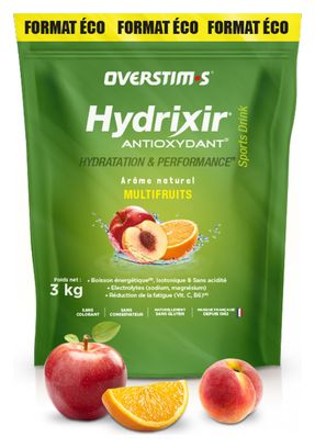 Boisson Énergétique Overstims Hydrixir Antioxydant Multi-Fruits 3 kg