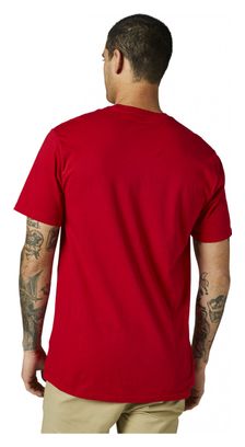Fox Legacy Fox Head Short Sleeve T-Shirt Red