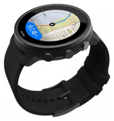 Suunto 7 GPS-Uhr aus mattschwarzem Titan