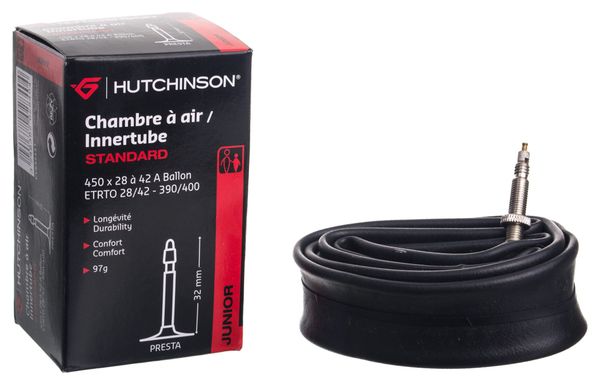 HUTCHINSON Inner Tube Kids Standard 450x28/42 Presta 32mm