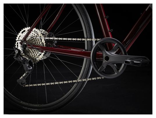 Vélo Fitness Trek FX 3 Disc Shimano Deore 10V 700 mm Rouge Viper 2023
