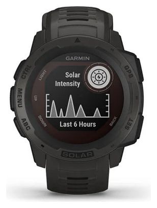 Garmin Instinct Solar GPS Watch Graphite Grey