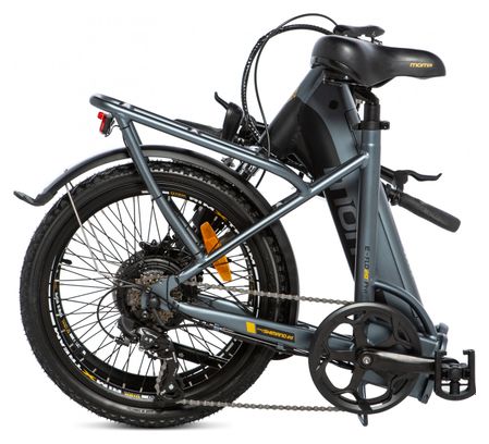 Moma Bikes Vélo Electrique de Ville Pliant  E20Pro  Aluminium  SHIMANO 7V  Bat. Ion Lithium 48V 13Ah