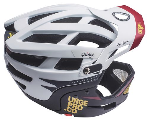 Sierra Gringo Removable Chinstrap Helmet White / Black