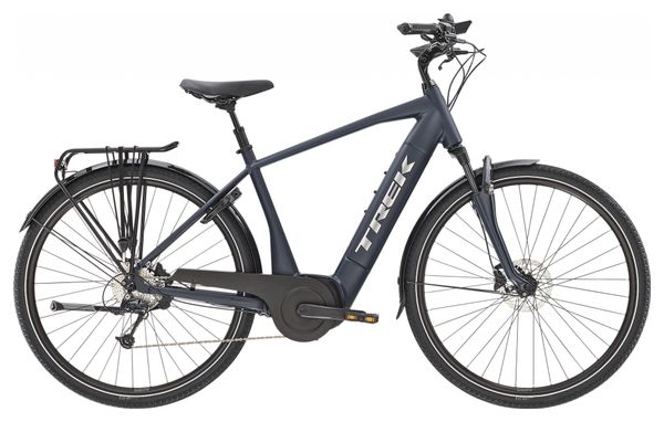 Trek Verve + 4 City Bike elettriche Bosch 500wh Shimano Deore 9V Matte Nautical Navy 2021