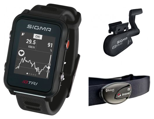 Sigma iD.TRI Set GPS Watch Black