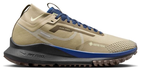 Nike React Pegasus Trail 4 GTX SU Beige Blau Trailrunningschuhe