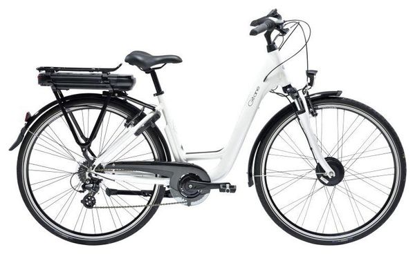 Vélo de Ville Électrique Femme Gitane Organ'e-Bike 700 mm Shimano Altus 8V Blanc Pearl