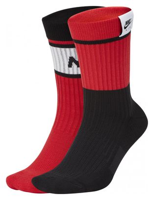 Nike Air Sneakers Red / Multi Socks