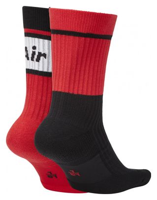 Nike Air Sneakers Red / Multi Socks