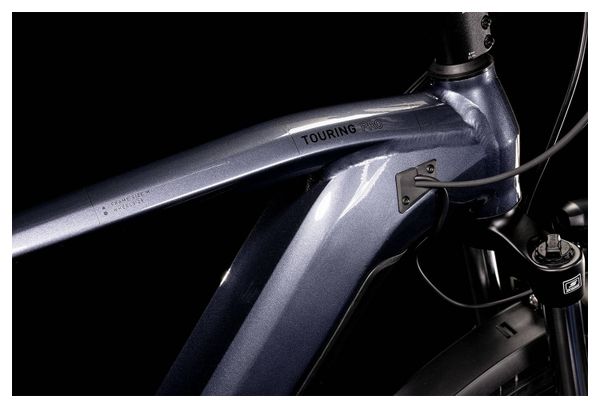 Vélo de Ville Électrique Cube Touring Hybrid Pro 500 Shimano Deore 11V 500 Wh 700 mm Gris Metallic 2022