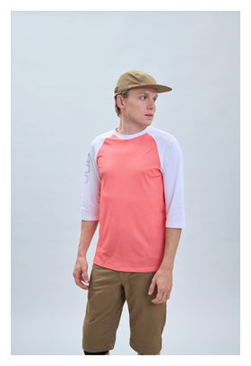 Poc MTB Pure Coral/White 3/4 Sleeve Jersey
