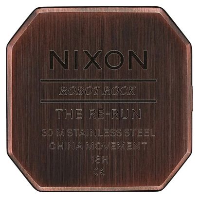 Montre Nixon Re-Run Bronze