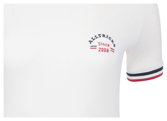 Tee-Shirt Manches Courtes Alltricks Sport d'Epoque Blanc Femme