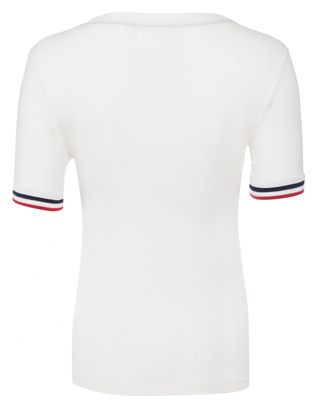 Tee-Shirt Manches Courtes Alltricks Sport d'Epoque Blanc Femme