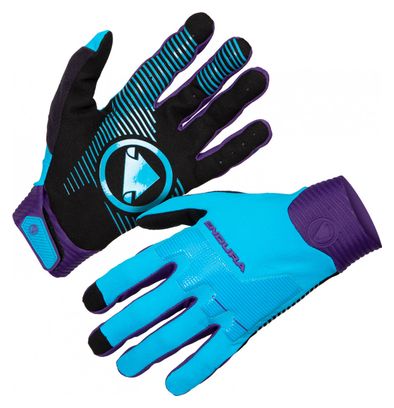 Endura MT500 D3O Gloves Blue