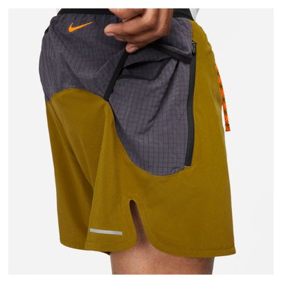 Short Nike Dri-Fit Trail 5in Khaki Gris