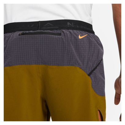 Short Nike Dri-Fit Trail 5in Khaki Gris