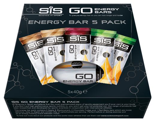 Barres Énergétiques SIS Go Energy Mix Parfum 5x40g