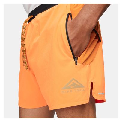 Short Nike Dri-Fit Trail 5in Orange