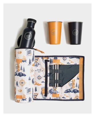 Paquete Repas United By Blue The Drink Kit Beige Naranja