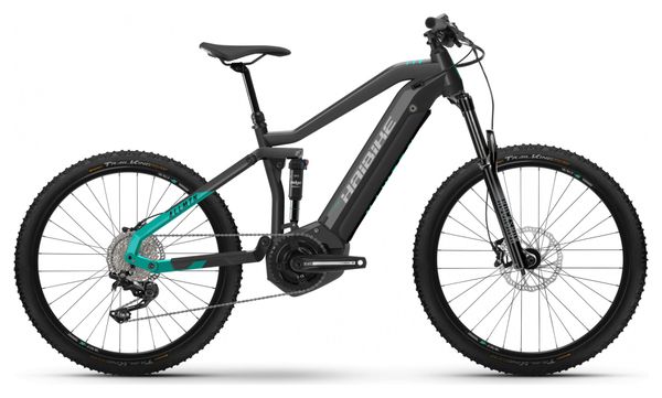 Haibike AllMtn 1 Shimano Deore 11V 630 Wh 29'' / 27.5'' Anthracite Grey Turquoise 2022