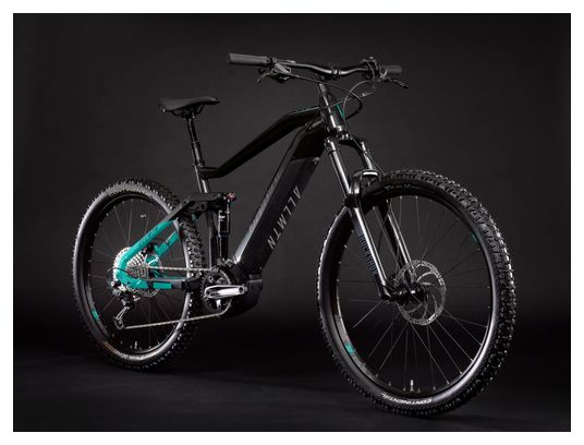 Haibike AllMtn 1 Shimano Deore 11V 630 Wh 29'' / 27.5'' Anthracite Grey Turquoise 2022