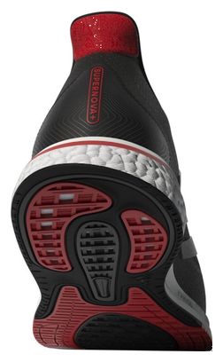 Chaussures Running adidas running Supernova + Noir Rouge Homme