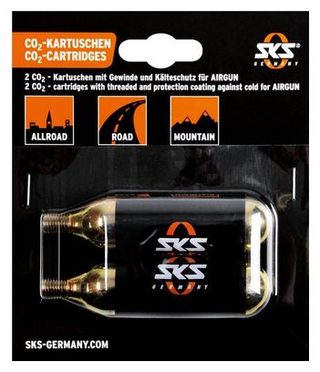 SKS 16g CO2 cartridges (with thread)