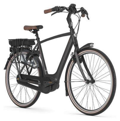Bicicleta eléctrica urbana Gazelle Orange C8 HMB H8 Shimano Nexus 8S 300Wh Negro 2020