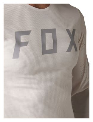 Maillot Fox Flexair Pro Ls Blanc