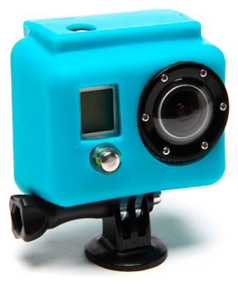 XSORIES BLAU Silikon Schutzhülle für GoPro HD Kamera